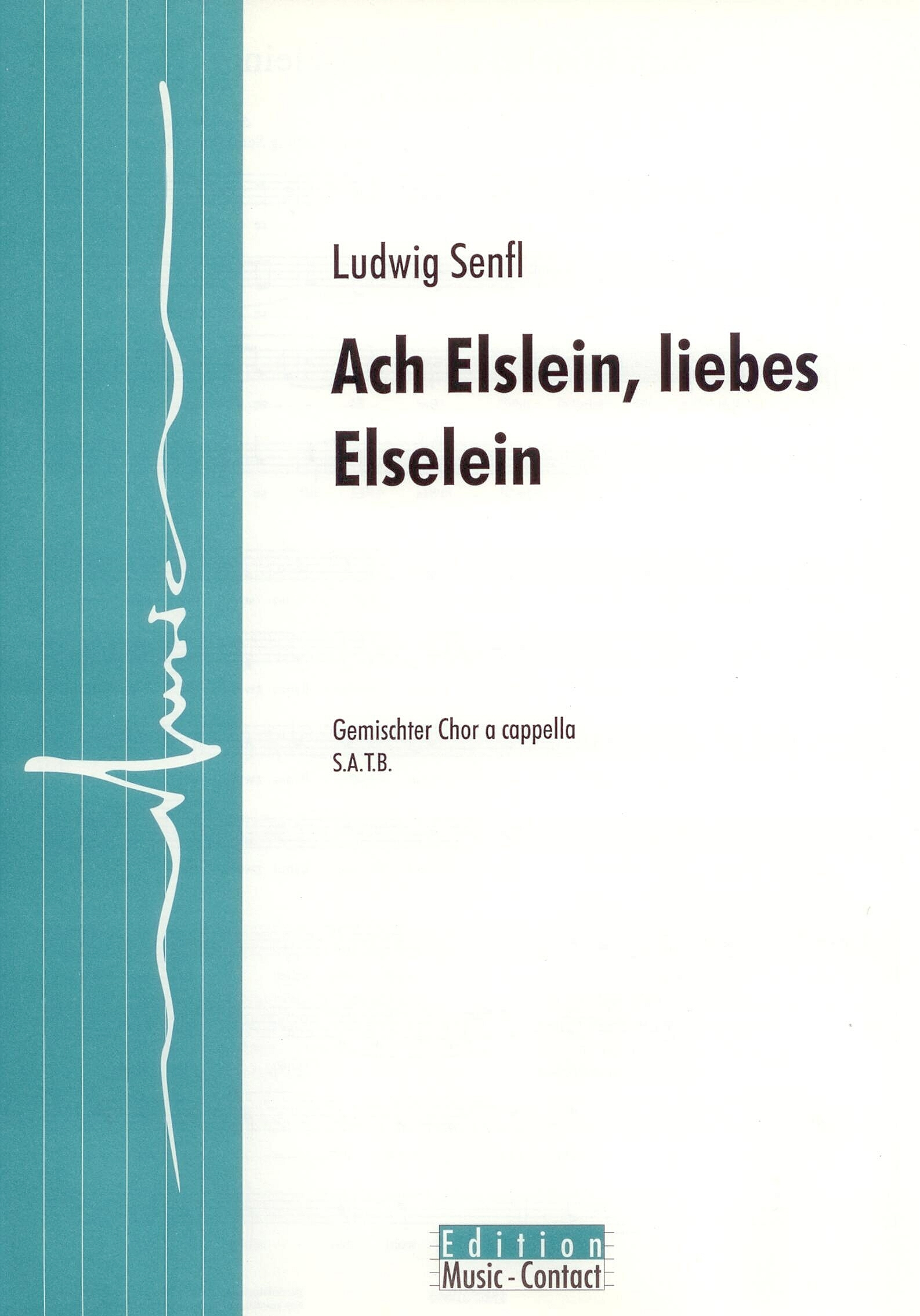 Ach Elslein, liebes Elselein - Show sample score